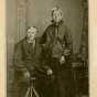 Wendelin and Julianna Grimm. Mr. Grimm  is the originator of Grimm's Alfalfa. Circa 1870.