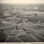 Black and white aerial View of Waconia, c.1945.