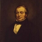 Oil on canvas painting of Charles W. Borup, 1856. Borup was a cautious investor and partner in the St. Paul Bank Borup and Oakes. After the panic ruined him financially he jumped from a bridge into the Mississippi River.Oil on canvas painting of Charles W. Borup, 1856. Borup was a cautious investor and partner in the St. Paul bank Borup and Oakes. After the panic ruined him financially he jumped from a bridge into the Mississippi River.