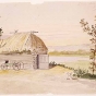 Landscape watercolor on paper by Edwin Whitefield painted, c.1856–1859.