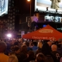 Pop-up dance party in the streets outside of First Avenue on April 21, 2016, the day of the death of Prince.