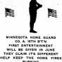 Advertisement for an event hosted by Company A of the Sixteenth Battalion, Minnesota Home Guard. Image is from the St. Paul Appeal, May 25, 1918.