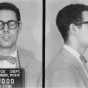 Zev Aelony photographed after his arrest by the Jackson Police Department in Jackson, Mississippi on July 11, 1961.