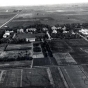 Black and white aerial view of the Northwest Experiment Station and Northwest School of Agriculture grounds and buildings, 1939.  