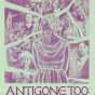Cover of the program for the play Antigone Too: Rights of Love and Defiance, 1983.