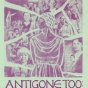 Cover of the program for the play Antigone Too: Rights of Love and Defiance, 1983.