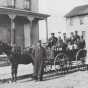 Black and white photograph of Crispus Attucks moves to 1537 Randolph Avenue in Highland Park, 1908. 
