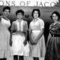 Black and white photograph of Sons of Jacob Temple Queens.