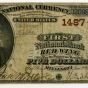 Bank of Red Wing bank note, signed by T.B. Sheldon