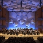 Color image of the Minnesota Orchestra on stage performing a Beethoven Marathon, 2016. 