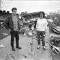 Charles and Carol Ann Hutfles after the Fridley tornado