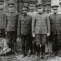 Black and white photograph of officers of the Sixteenth Battalion, Minnesota Home Guard, c.1918. 