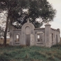 Color image of Castleswanhill, a chicken house adjacent to Schott Barn, c.1985.