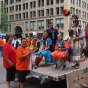 Indigenous float at Twin Cities Pride