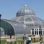 Color image of the Como Park Conservatory in St Paul, 2006. 