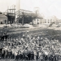 Construction site of an American Beet Sugar Company factory