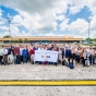 Color image of the Minnesota Orchestra upon landing in Cuba, 2015.