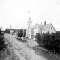 Photograph of first folk school building at Danebod