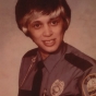 St. Paul police officer Debbie Montgomery in uniform, 1975. Used with the permission of Debbie Montgomery.