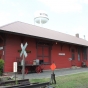 Color image of the Westbrook Depot, home of the Westbrook Heritage House Museum, 2017. Photograph by Dave Van Loh. 