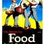 Color U.S. Food Administration promotion poster designed by William McKee, c.1918. 