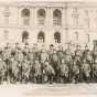 Black and white photograph of Company A of the Third Battalion, Minnesota Home Guard, from Duluth, 1917. 