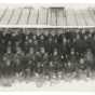 Black and white photograph of African American CCC Company 1728, Camp Temperance F-19, Tofte, 1934.