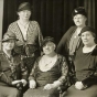 Black and white photograph of a Gold Star Mothers Club, 1935. Photograph by Benjamin C. Golling.