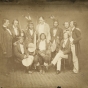 Black and white photograph of Treaty Delegation, 1858. 