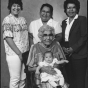 Maude Kegg and four generations of her descendants