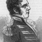 Black and white drawing of Brigadier General Eleazar Wheelock Ripley, c.1812. 