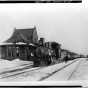  Duluth & Iron Range Railroad Locomotive #46 (built in 1888) with log train at Endion Depot.