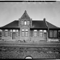 View of east front, looking northwest - Endion Passenger Depot, 1504 South Street, Duluth, St. Louis County, MN