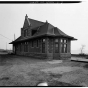 View of west rear, looking east - Endion Passenger Depot, 1504 South Street, Duluth, St. Louis County, MN