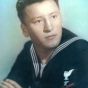 Picture of Ernest Wabasha in Navy Uniform