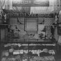 Black and white photograph of a Rochester State Hospital exhibit at the State Fair, c.1915.