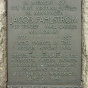 Jacob Fahlström plaque