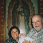 Irene Gomez-Bethke and Jack Bethke with one of their great grandchildren