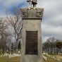 Color image of Firefighter monument, 2014. 