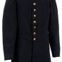 Blue wool "nine-button" Civil War frock coat