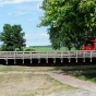 Color image of the turntable and End-o-Line Railroad Park, 2008. Photographed by Flickr user Overduebook. 