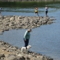 Visitors in Franz Jevne State Park