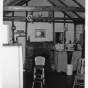 Kitchen inside Jun Fujita’s cabin