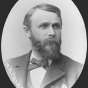 Black and white photograph of George Henry Hazzard, 1889. 