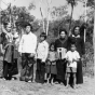 Yang family in Ban Vinai refugee camp, Thailand.