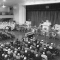 Albert Woolson’s funeral in the Duluth Armory, August, 7, 1956.