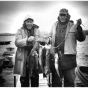 Minnesota Governor Karl Rolvaag and Iowa Governor Harold E. Hughes at the walleye opener at Gunflint Lake, May 15, 1965.