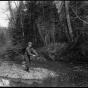 A Minnesota angler. Photograph by Kenneth Melvin Wright, ca. 1926.