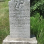 Color image of a German-language headstone in Pioneers and Soldiers Memorial Cemetery in Minneapolis, 2016. Photographed by Paul Nelson.