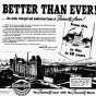 Grain Belt print advertisement signed by Charles E. Kiewel, president of Minneapolis Brewing Company, 1951.
